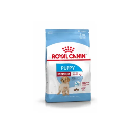 Complete feed for dogs - For medium breed puppies (adult weight from 11 to 25 kg) - Up to 12 months old.