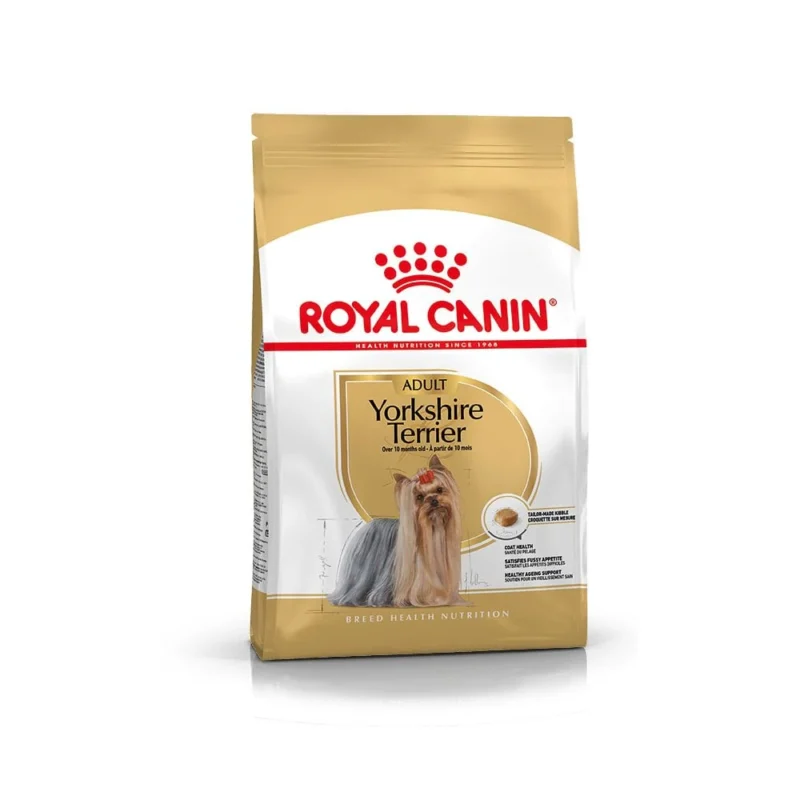 Complete feed for dogs - Specially for adult and mature Yorkshire Terriers - Over 10 months old.