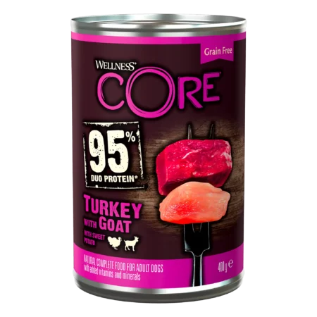 95% Duo Protein Turkey with Goat with Sweet Potato - 400g