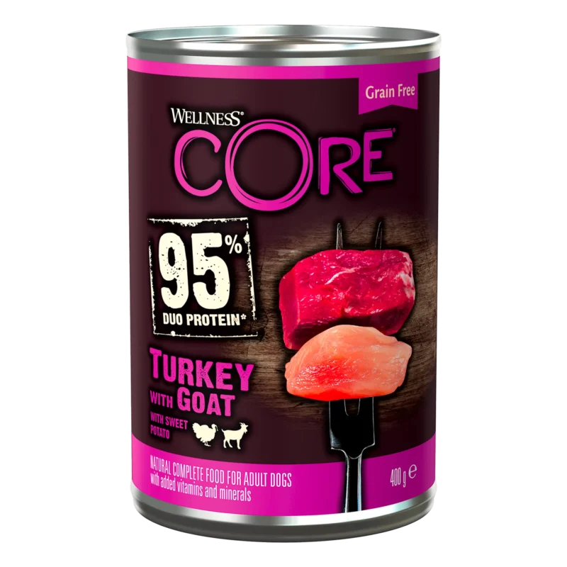 95% Duo Protein Turkey with Goat with Sweet Potato - 400g