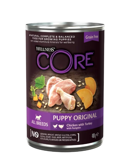 Wellness CORE Puppy Original , Chicken with Turkey with Pumpkin